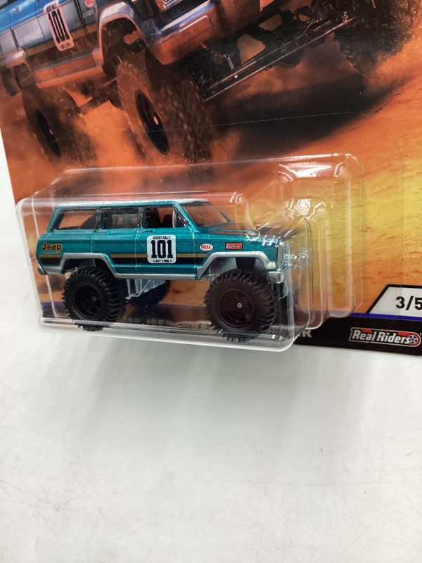 2019 Hot Wheels Desert Rally 3 5 88 Jeep Grand Wagoneer 254i on Sale