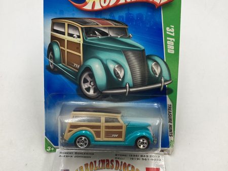 2009 Hot Wheels #047 Treasure Hunt 37 Ford 277C Online Hot Sale