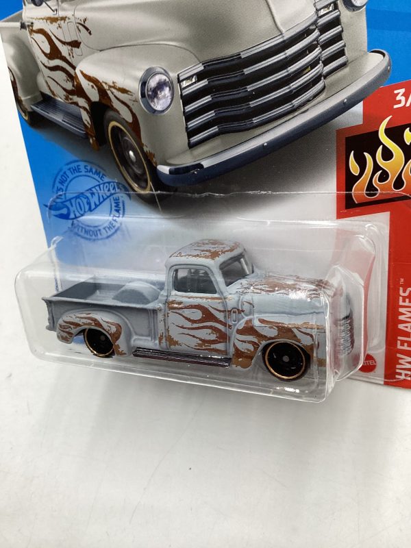 2021 Hot Wheels #229 52 Chevy Gray 16A Hot on Sale