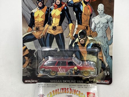 2019 Hot Wheels All New X-Men 5 5 Nissan Skyline Van 244N Online Sale