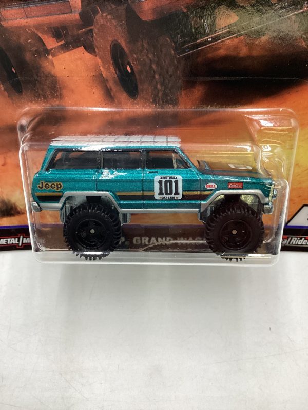 2019 Hot Wheels Desert Rally 3 5 88 Jeep Grand Wagoneer 254i on Sale