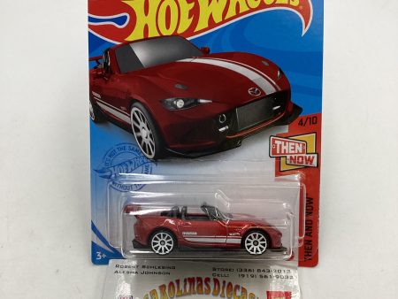 2021 Hot Wheels #129 15 Mazda MX-5 Miata Red Vein 86A Online now