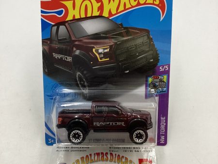 2021 Hot Wheels #167 17 Ford F-150 Raptor Brown 35D Online now