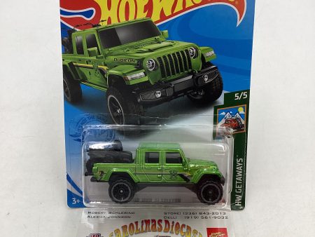 2021 Hot Wheels #117 20 Jeep Gladiator green 42D Online