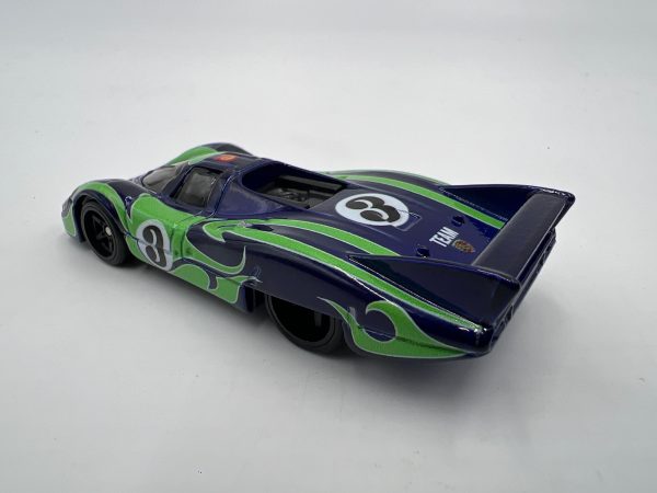 Hot Wheels Diorama Premium Porsche 917LH Blue Green Loose Online