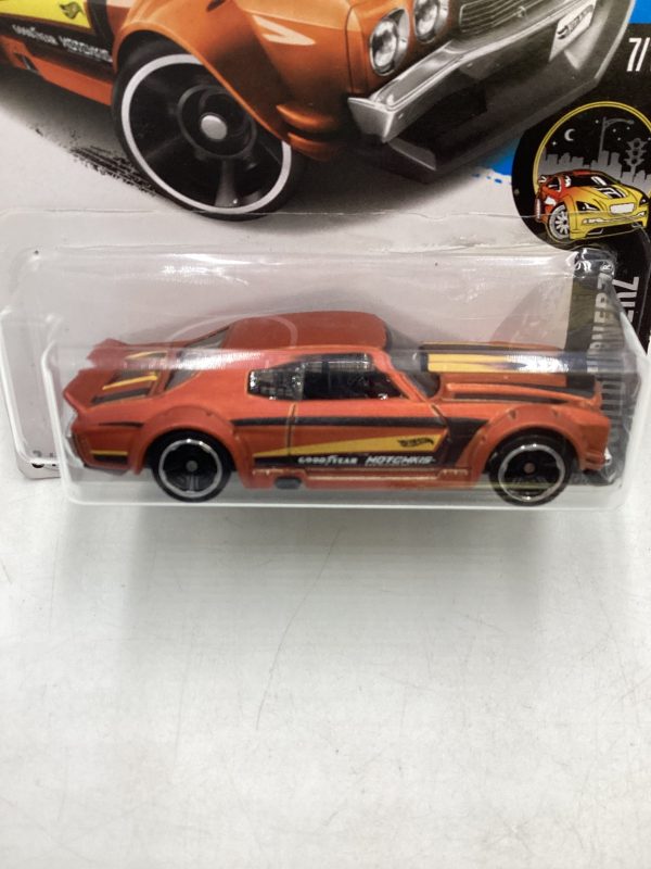 2017 Hot Wheels #212 70 Chevy Chevelle Orange 5A Supply