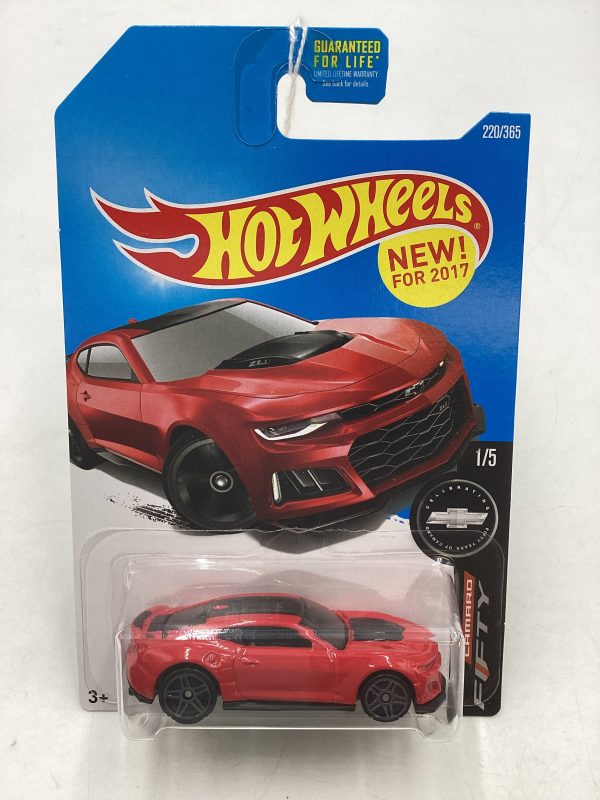 2017 Hot wheels #220 2017 Camaro ZL1 Red 4C For Discount