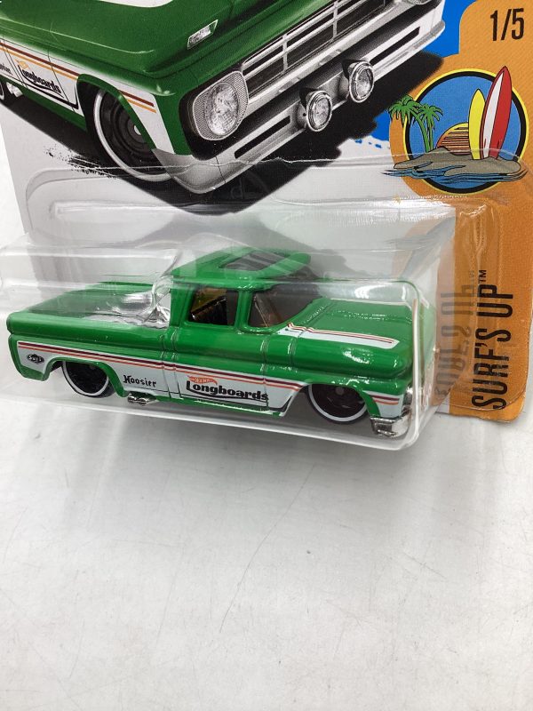 2017 Hot wheels #255 Custom 62 Chevy Pickup Card not perfect 17D For Discount