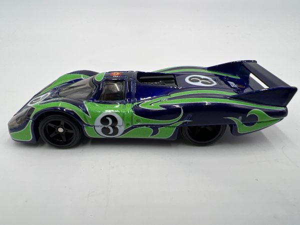 Hot Wheels Diorama Premium Porsche 917LH Blue Green Loose Online