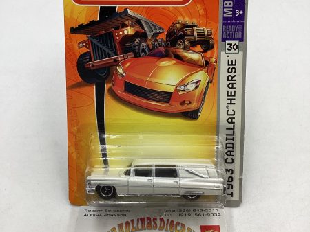 Matchbox MBX Metal #30 1963 Cadillac Hearse White 210B For Cheap