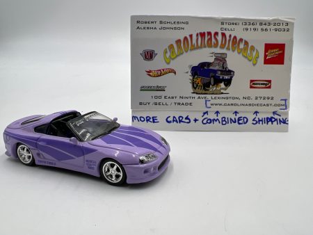 Racing Champions Fast & Furious 1995 Toyota Supra Purple Loose Online now