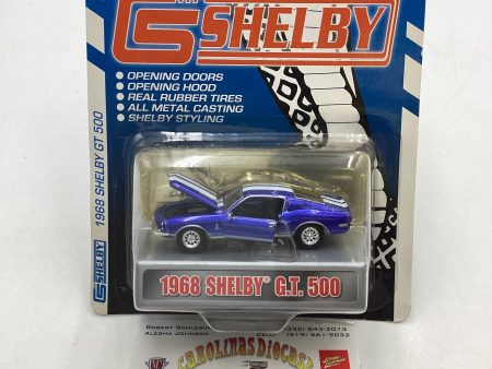 2006 Shelby Collectibles 1968 Shelby GT 500 Blue 185H Discount