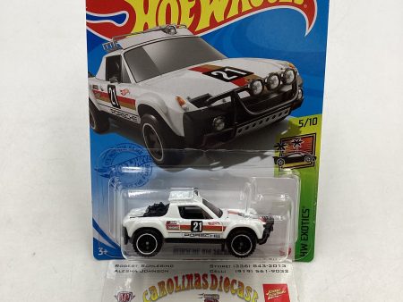 2021 Hot wheels #223 Porsche 914 Safari White 100E Online Sale