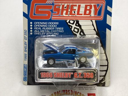 2006 Shelby Collectibles 1966 Shelby GT 350 Blue 185H For Sale