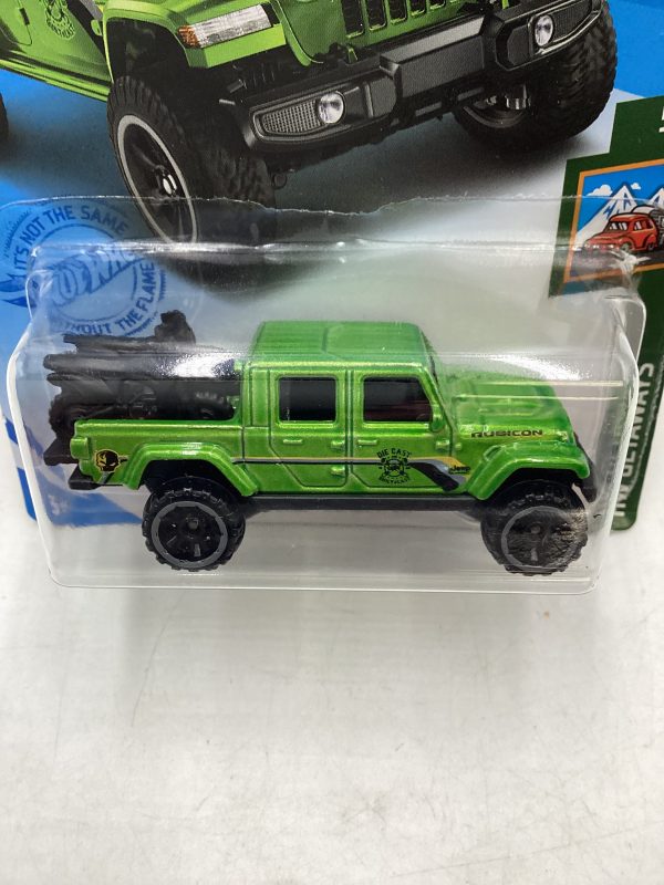 2021 Hot Wheels #117 20 Jeep Gladiator green 42D Online