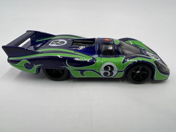 Hot Wheels Diorama Premium Porsche 917LH Blue Green Loose Online