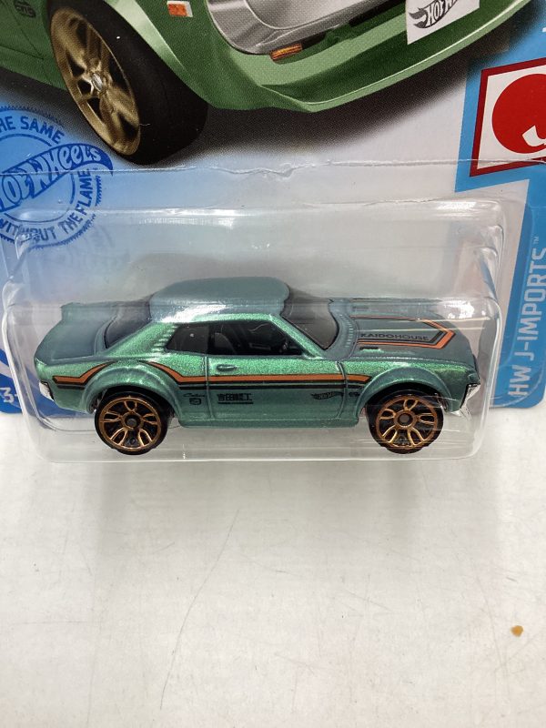 2021 Hot Wheels #151 70 Toyota Celica Green 94G For Cheap