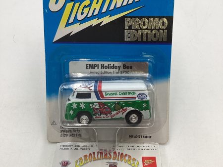 Johnny Lightning Liberty Promo Edition Empi Holiday Bus with protector 1 3750 Online Hot Sale