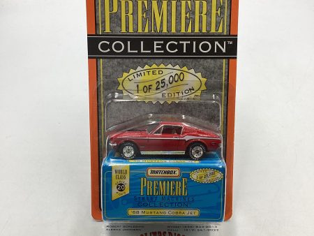 Matchbox Premiere Collection series 20 #4 68 Mustang Cobra Jet Red 172C For Discount