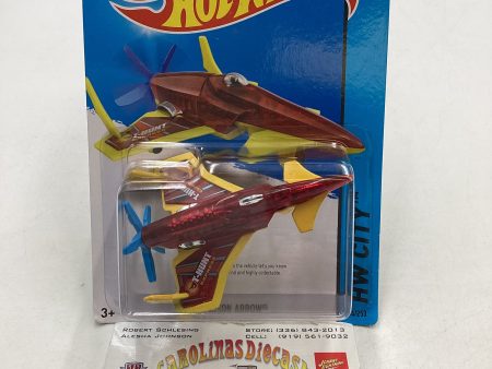 2014 Hot Wheels Treasure Hunt #4 Poison Arrow Red 277P Hot on Sale