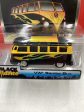 Johnny Lightning Street Freaks Black with Flames #4 Volkswagen Samba Bus Black 220A Supply