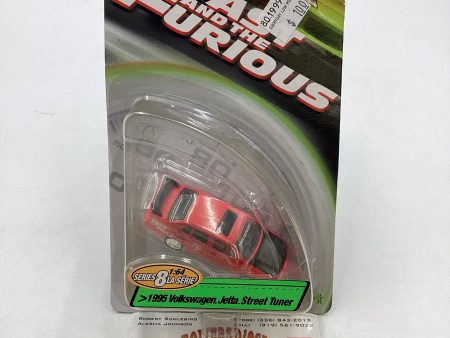 2003 Racing Champions The Fast and Furious 1995 Volkswagen Jetta Street Tuner Red Online Hot Sale