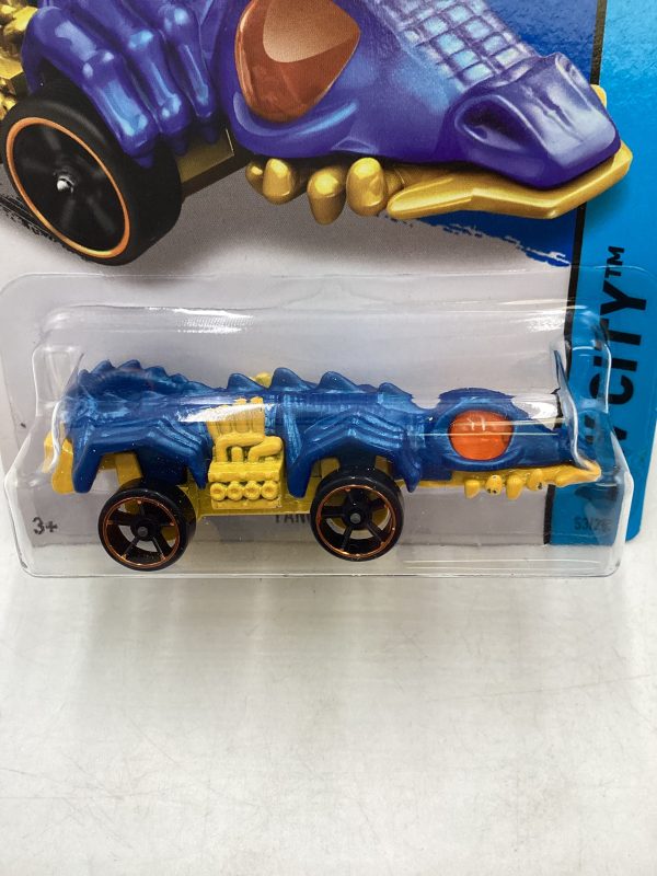 2014 Hot Wheels Treasure Hunt #53 Fangster Blue 277B Hot on Sale