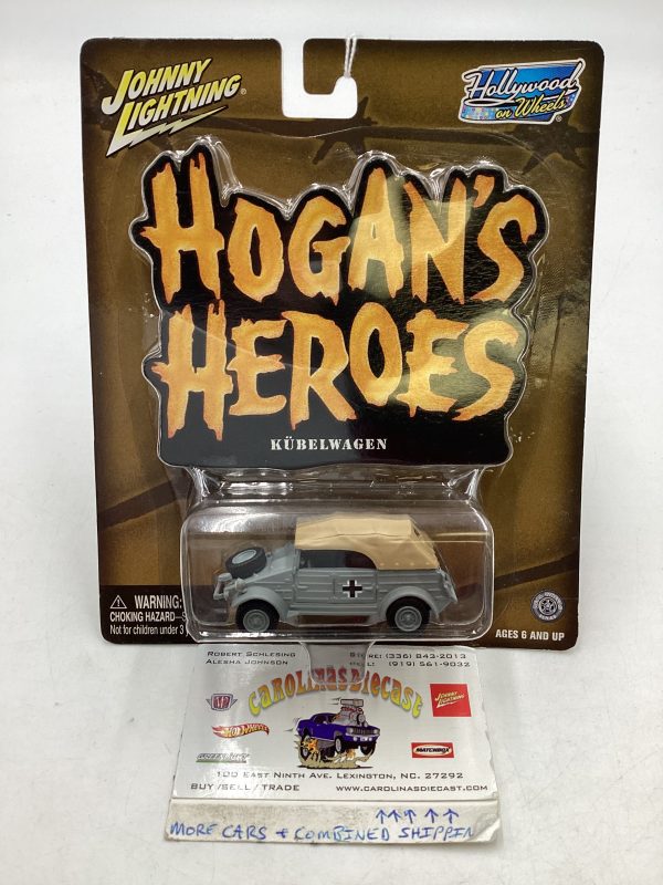 Johnny Lightning Hollywood on wheels Hogans Heroes Kubelwagen Gray on Sale