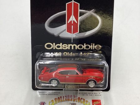 2000 Hot Wheels Street Machines Limited Edition 60s Olds 442 Red Series 1 with protector Supply