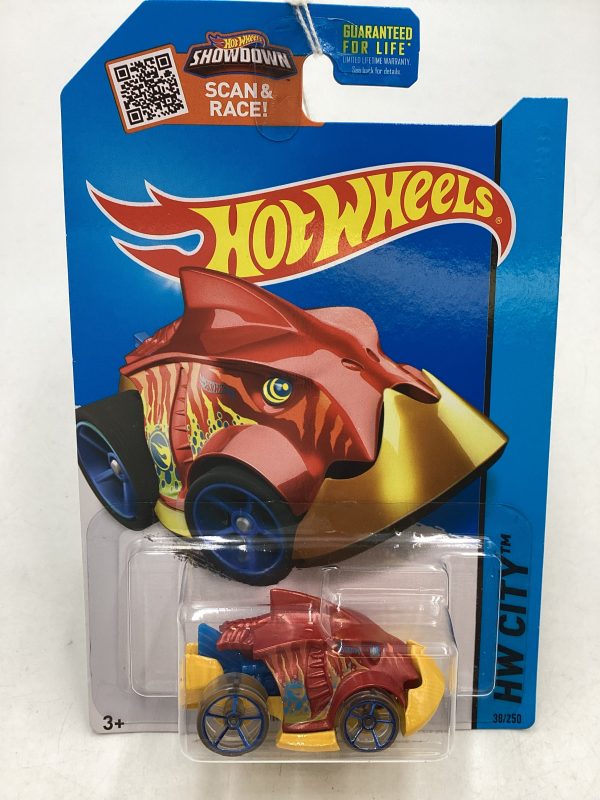 2015 Hot Wheels Treasure Hunt #38 Pirahna Terror Red 277K Online Hot Sale