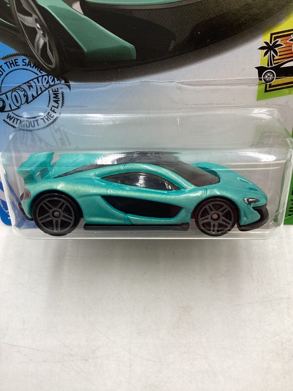 2020 Hot wheels #149 McLaren P1 Teal 103G Online Sale