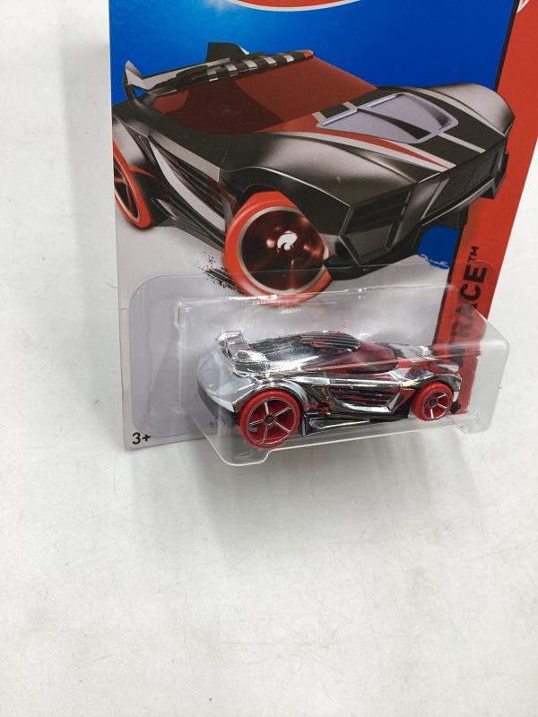 2015 Hot Wheels Treasure Hunt #162 Chicane Chrome 275C For Sale