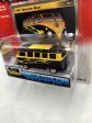 Johnny Lightning Street Freaks Black with Flames #4 Volkswagen Samba Bus Black 220A Supply