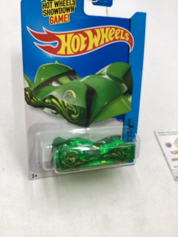 2014 Hot Wheels Treasure Hunt #77 Cloak and Dagger Green 277N on Sale