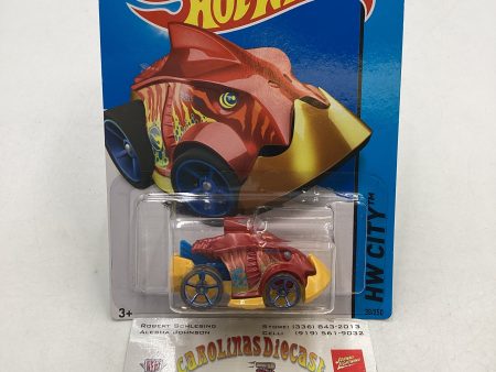 2015 Hot Wheels Treasure Hunt #38 Pirahna Terror Red 277K Online Hot Sale