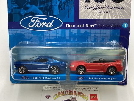 Matchbox Then and Now Ford 100 Years 1968 Ford Mustang GT 1999 Ford Mustang GT Discount