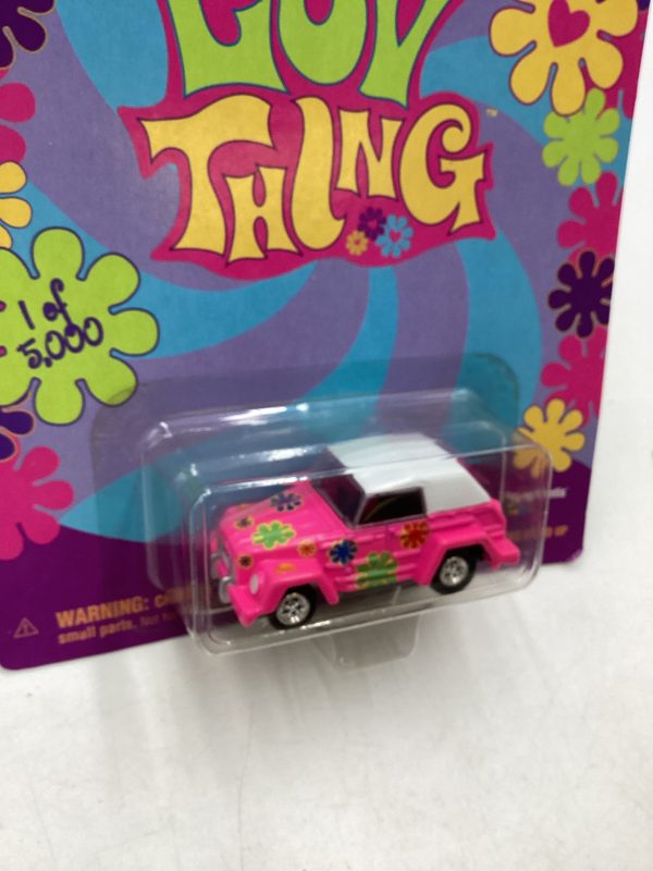 Johnny Lightning Luv Thing Pink 1 5000 227A Fashion