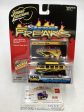 Johnny Lightning Street Freaks Black with Flames #4 Volkswagen Samba Bus Black 220A Supply