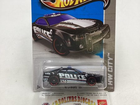 2013 HOT WHEELS TREASURE HUNT #17 Camaro SS Police Black 275D See last Pic For Sale