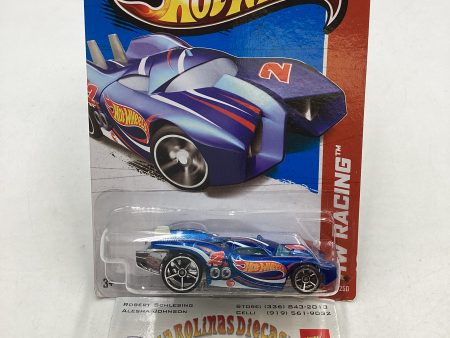 2013 Hot Wheels #101 Treasure Hunt Prototype H-24 Blue 274B For Cheap