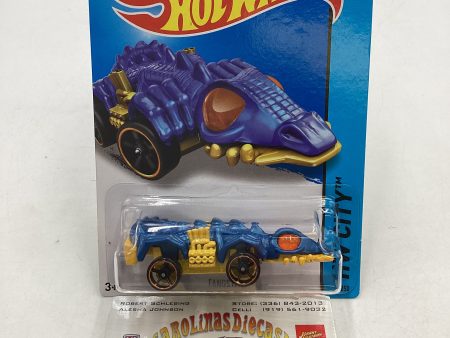 2014 Hot Wheels Treasure Hunt #53 Fangster Blue 277B Hot on Sale