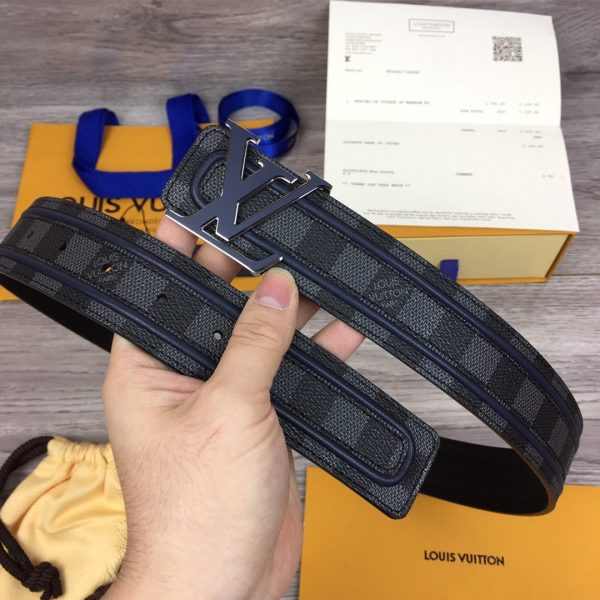 Leather Belt Louis Vuitton For Sale