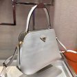 Prada Medium Saffiano Leather Martinee Bag For Discount