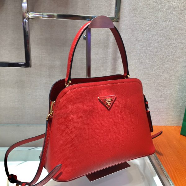 Prada Medium Saffiano Leather Martinee Bag Discount