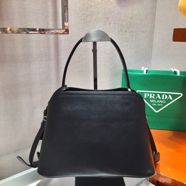 Prada Medium Saffiano Leather Martinee Bag Hot on Sale