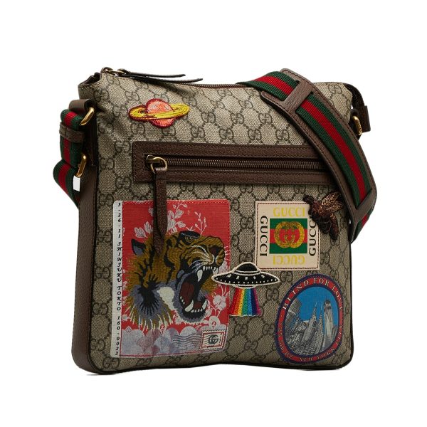 GUCCI GG Supreme Courrier Crossbody Bag Supply