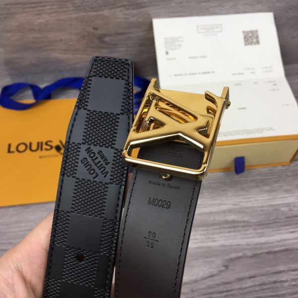 Leather Belt Louis Vuitton Hot on Sale