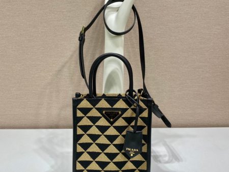 Prada symbole Jacquard fabric Micro  Bag Online