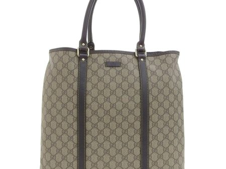 Gucci GG plus handbag business bag tote beige brown 223668 002058 Cheap