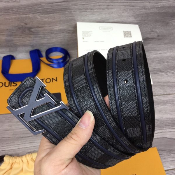 Leather Belt Louis Vuitton For Sale